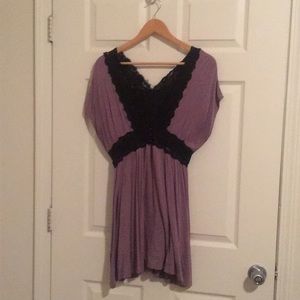 Lace lavender tunic